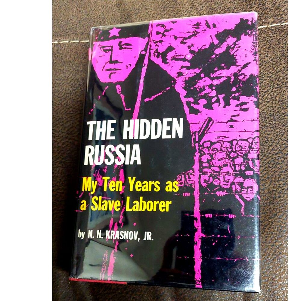 Stated First Edition The Hidden Russia N N Krasnov 1960 Dust Jacket Holt
